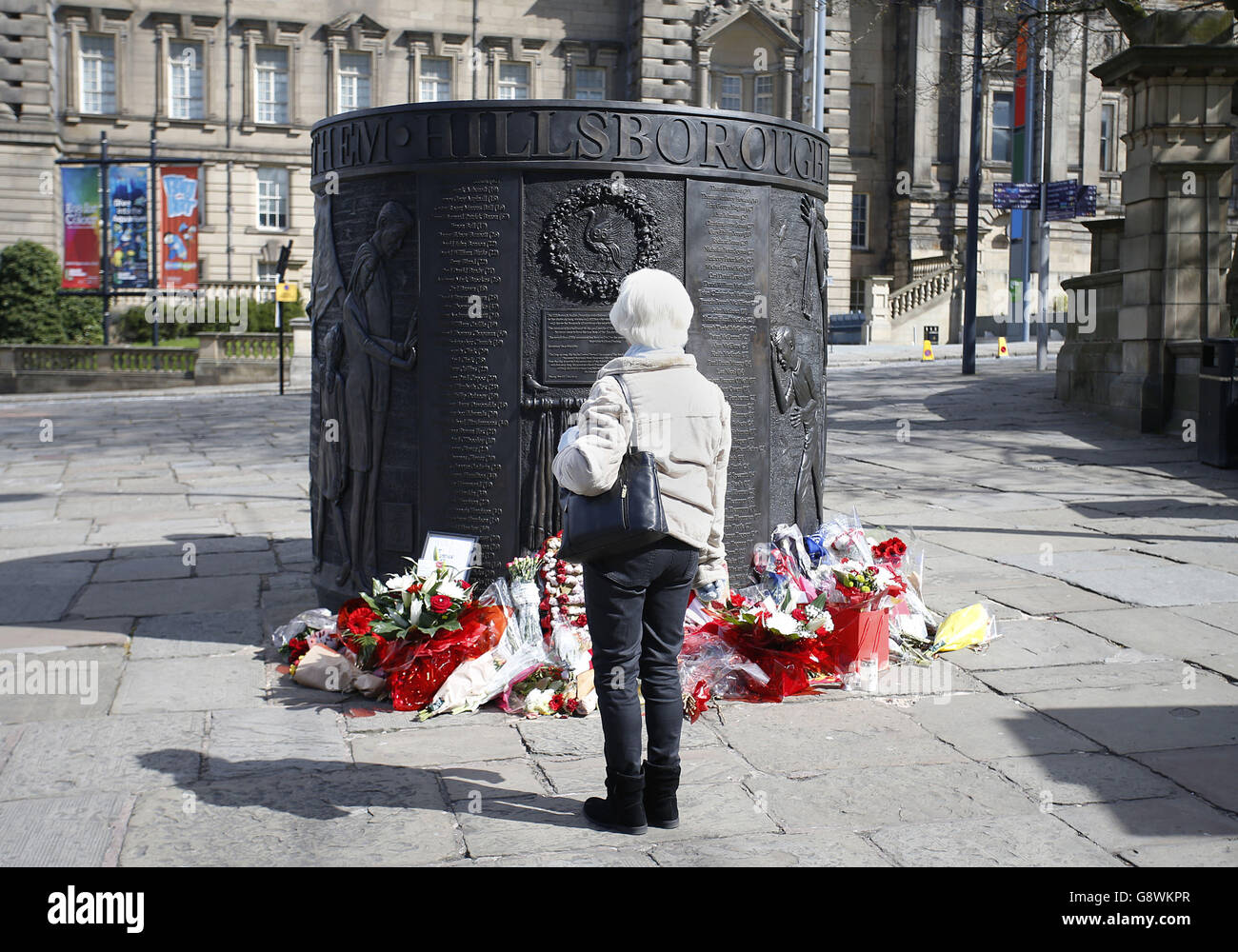 Enquête Hillsborough Banque D'Images