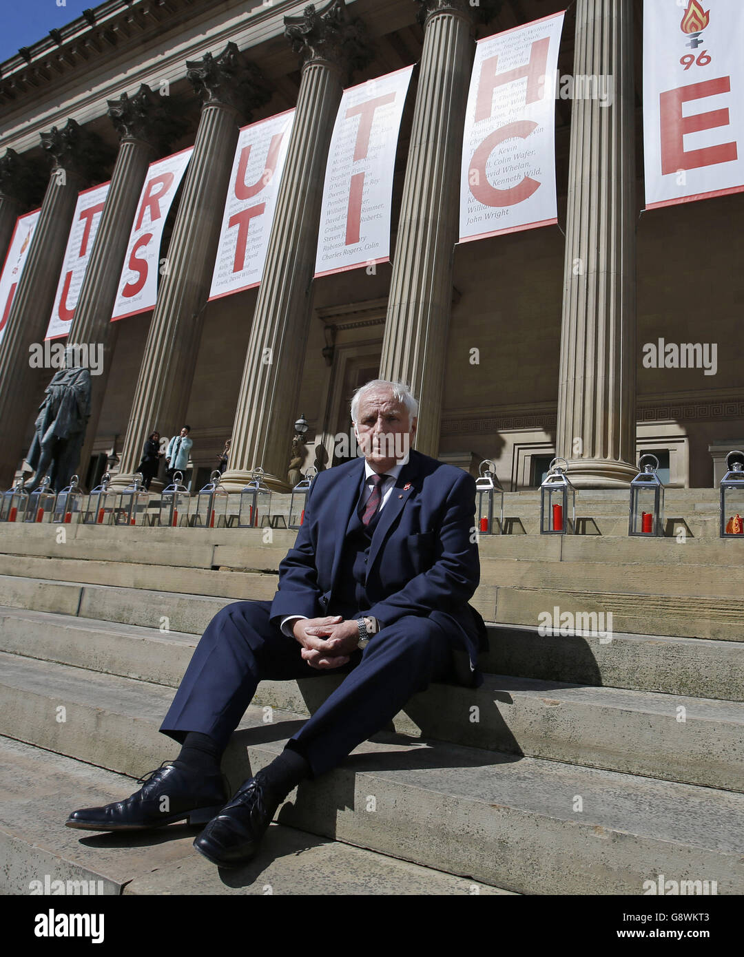 Enquête Hillsborough Banque D'Images