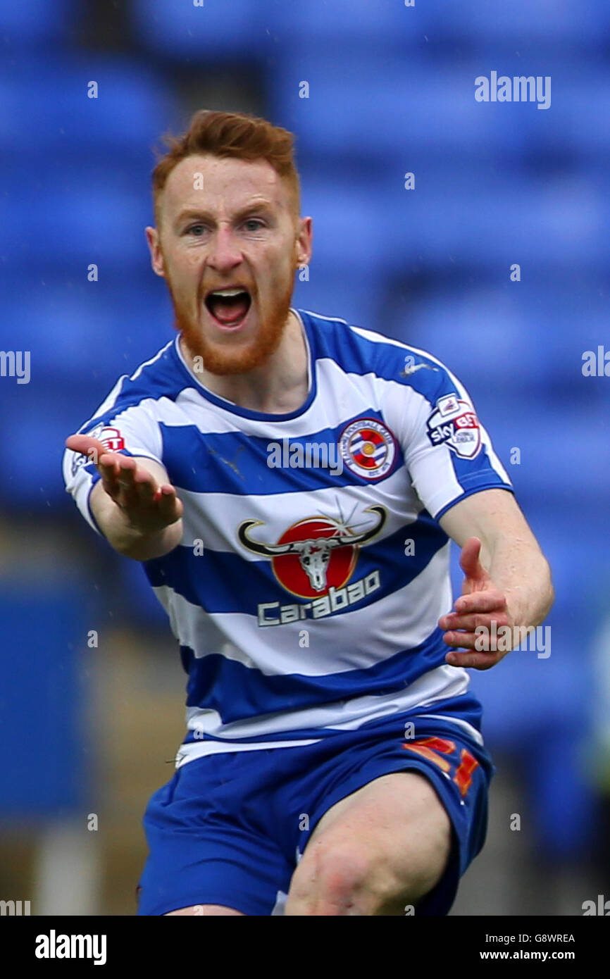 Reading v Birmingham City - Sky Bet Championship - Madejski Stadium. Stephen Quinn Banque D'Images