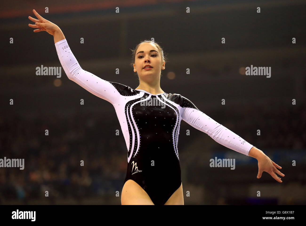 Championnats britanniques de gymnastique artistique 2016 - Jour deux - Liverpool Echo Arena Banque D'Images