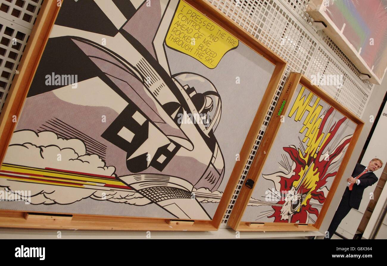 Roy Lichtenstein's 'Whaam !' - Tate stocke Banque D'Images