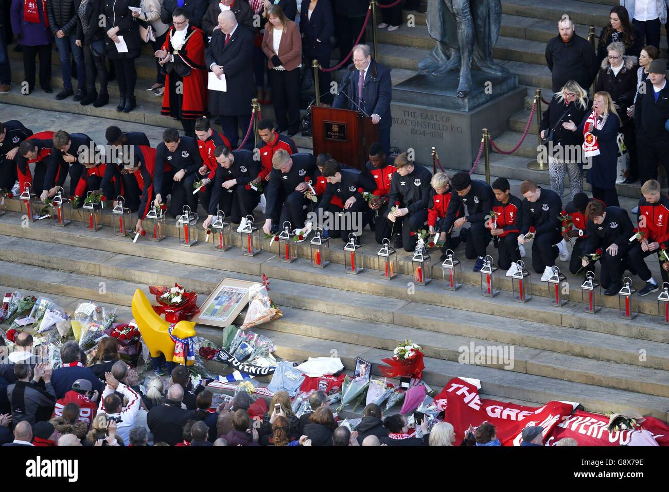 Enquête Hillsborough Banque D'Images