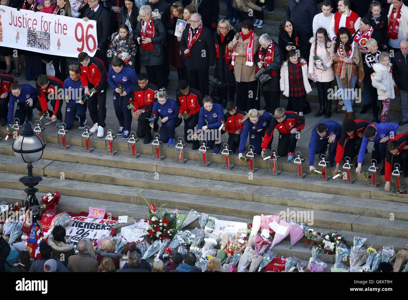 Enquête Hillsborough Banque D'Images