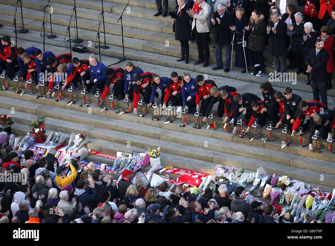 Enquête Hillsborough Banque D'Images