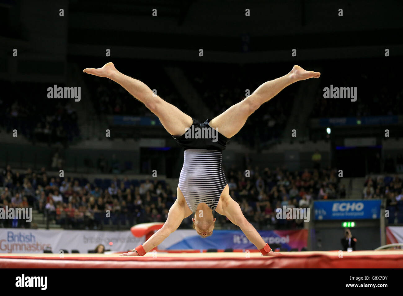 Championnats britanniques de gymnastique artistique 2016 - Jour trois - Liverpool Echo Arena Banque D'Images