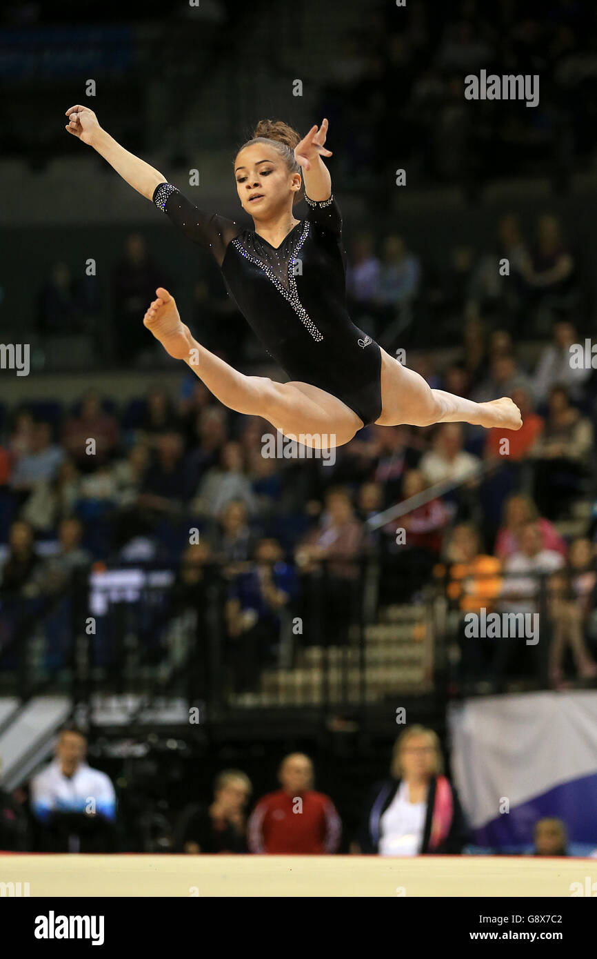 Championnats britanniques de gymnastique artistique 2016 - Jour trois - Liverpool Echo Arena Banque D'Images