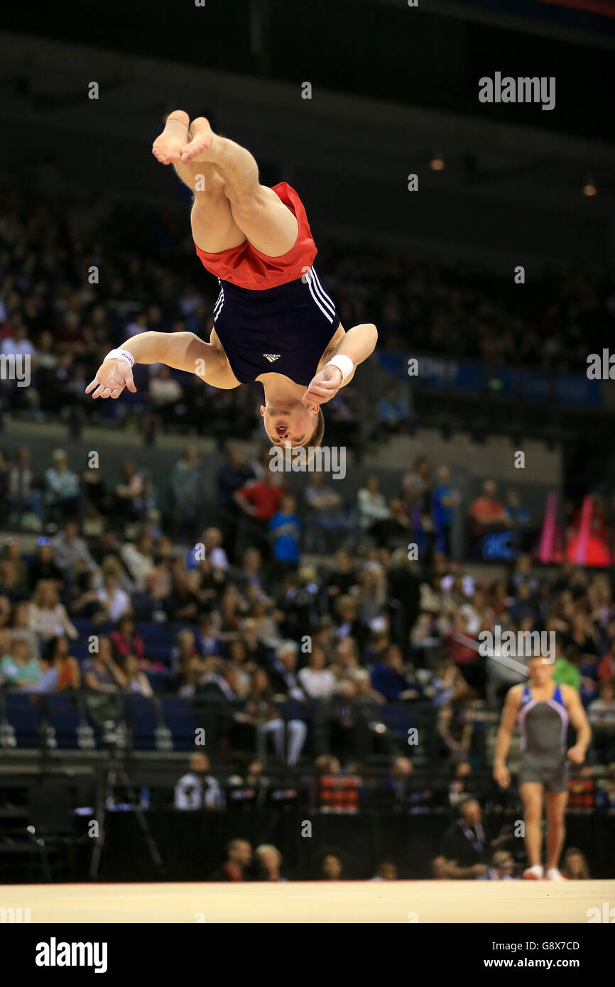 Championnats britanniques de gymnastique artistique 2016 - Jour trois - Liverpool Echo Arena Banque D'Images