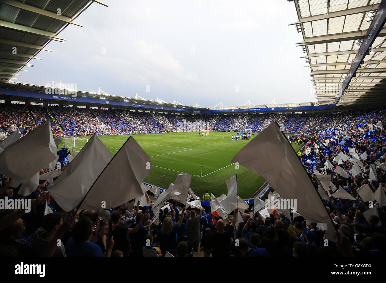 Leicester City v Everton - Barclays Premier League - King Power Stadium.Vue générale sur le King Power Stadium Banque D'Images