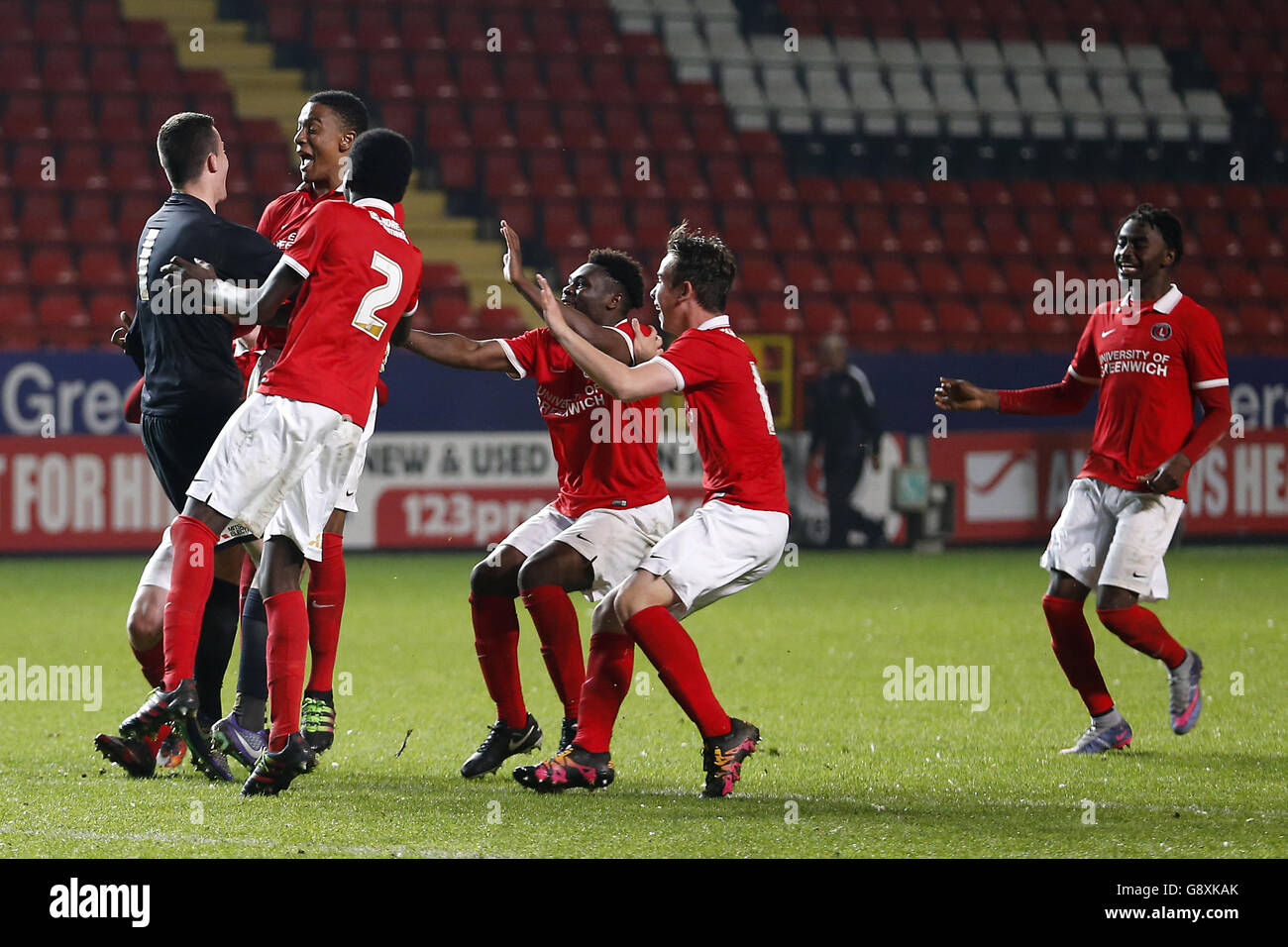 Charlton Athletic v Sheffield United - U18 Ligue de développement professionnel 2 - Final - La Vallée Banque D'Images