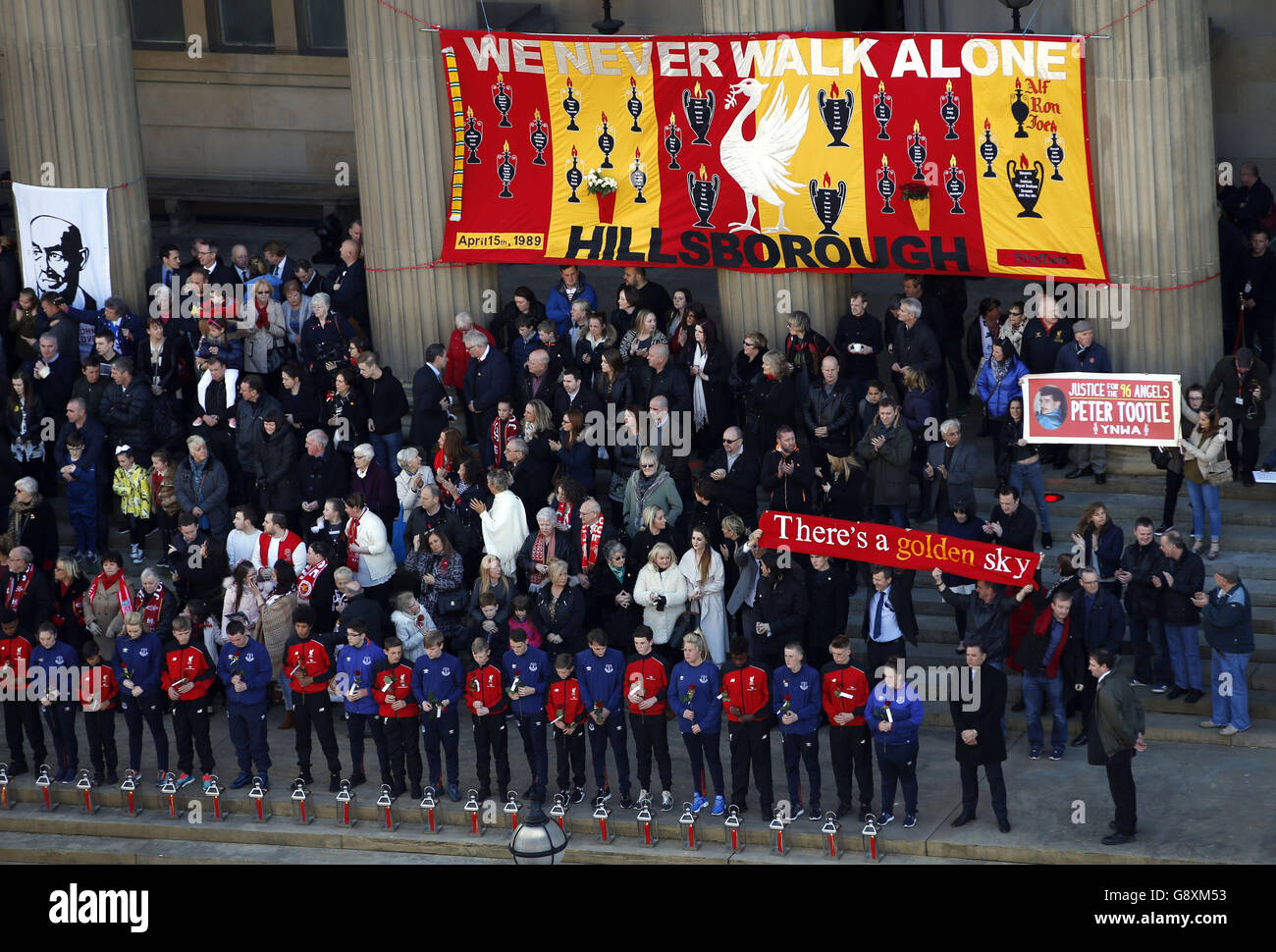 Enquête Hillsborough Banque D'Images