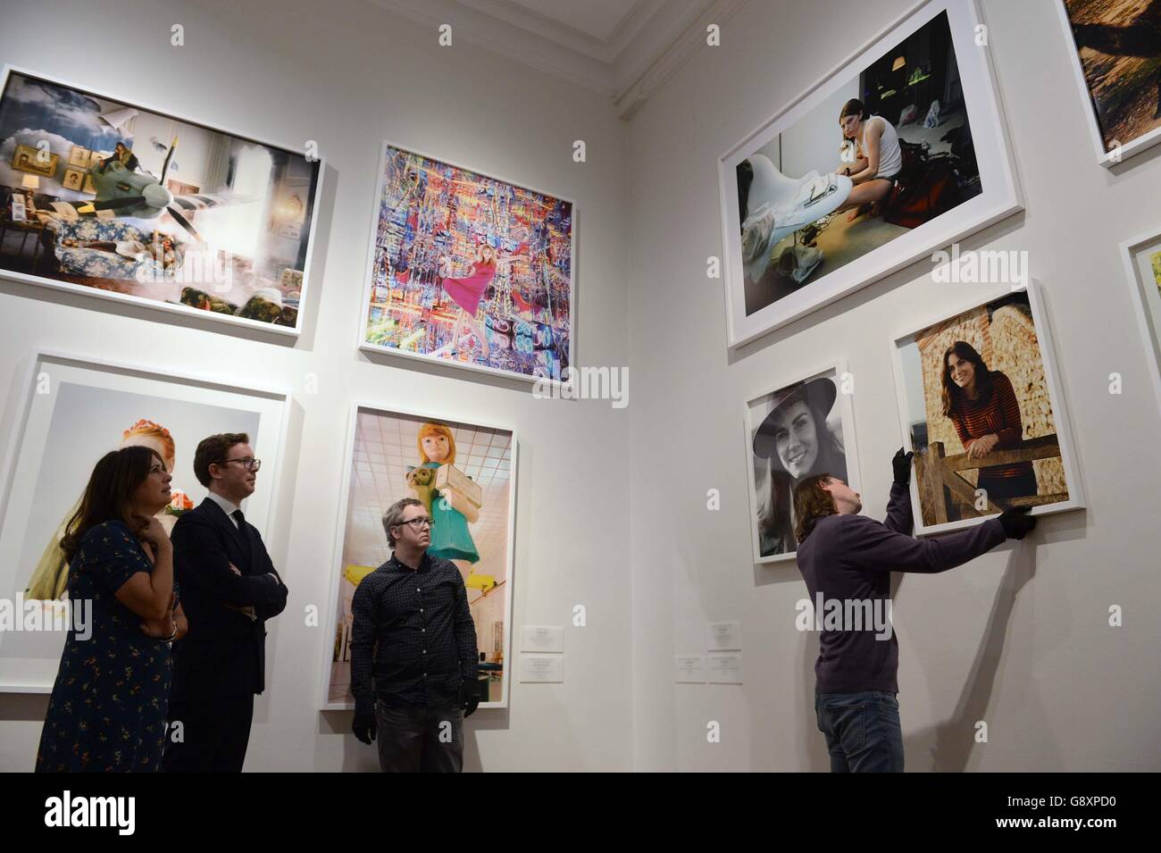 Vogue 100 : Un siècle d'exposition de Style - Londres Banque D'Images