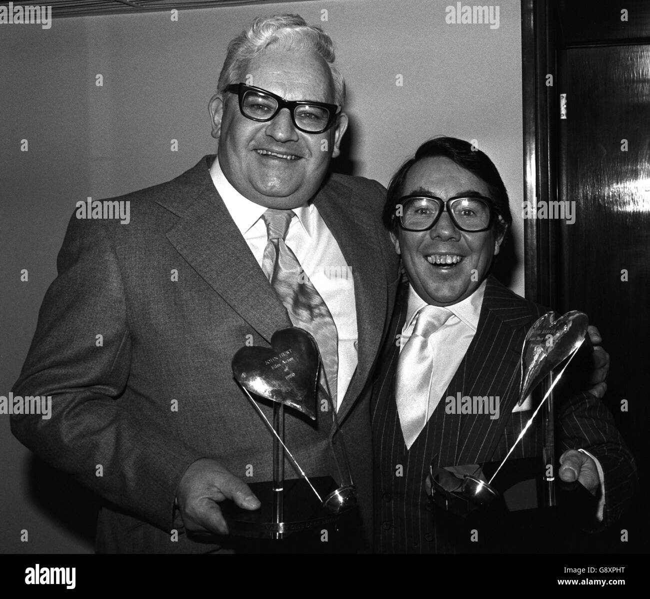 Les deux Ronnies. Ronnie Barker et Ronnie Corbett. Banque D'Images