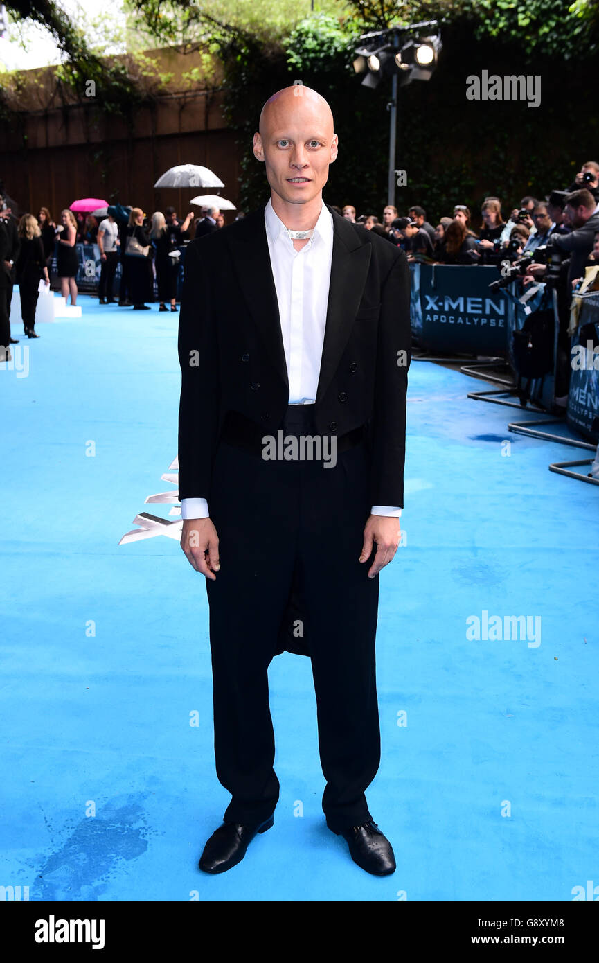 Tomas Lemarquis participe au X Men: Apocalypse Global Fan screening au BFI IMAX de Londres. APPUYEZ SUR ASSOCIATION photo. Date de la photo: Lundi 9 mai 2016. Voir l'histoire de PA SHOWBIZ XMen. Le crédit photo devrait se lire comme suit : Ian West/PA Wire Banque D'Images