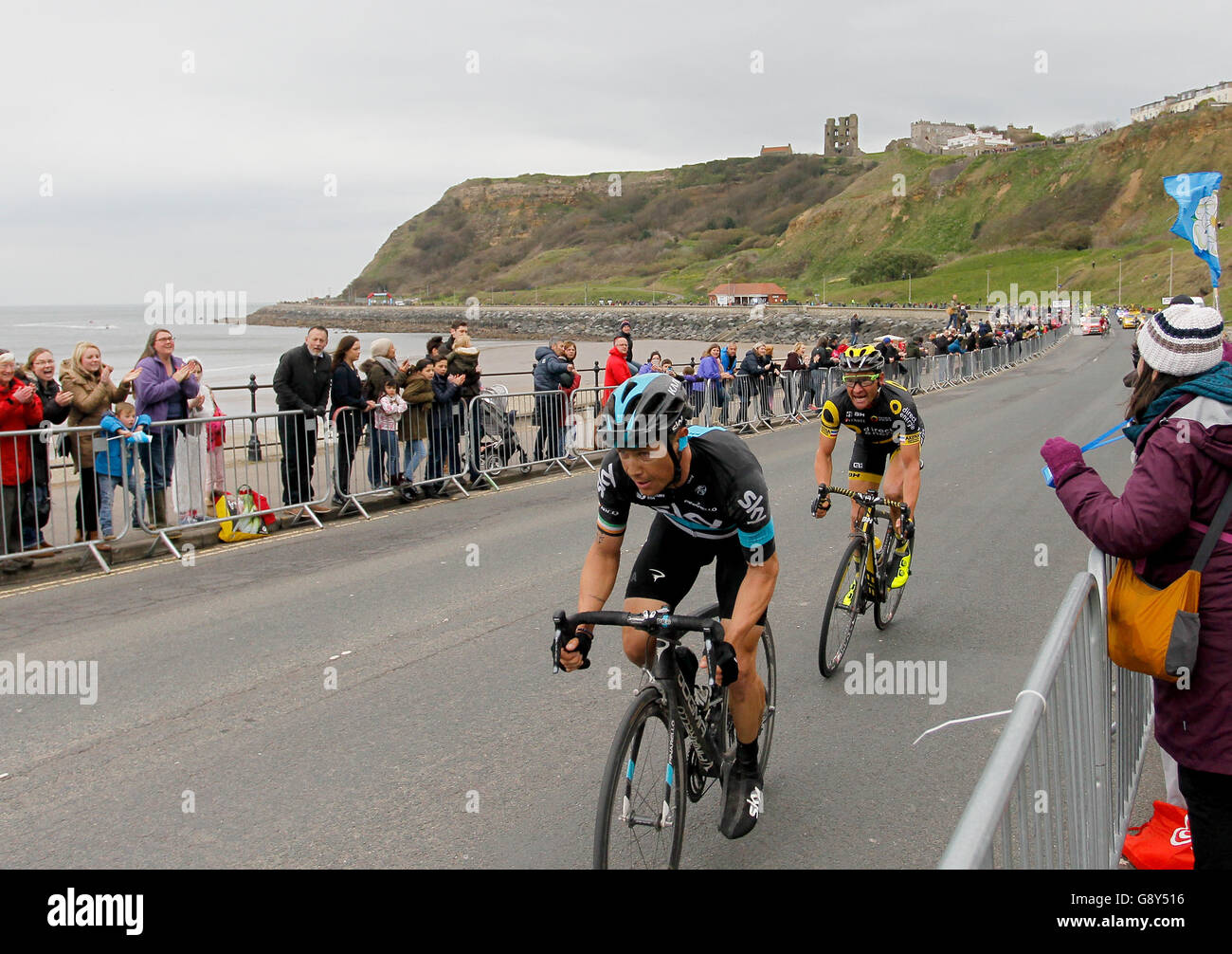 2016 Tour de Yorkshire - Phase 3 - Middlesbrough à Scarborough Banque D'Images