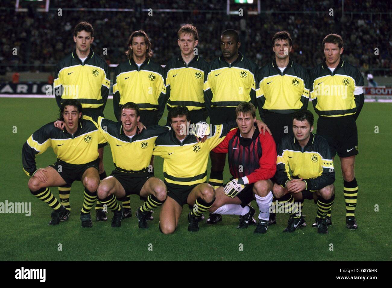 Borussa Dortmund Campeão da Copa ntercontmental de 1997. O Cruzero
