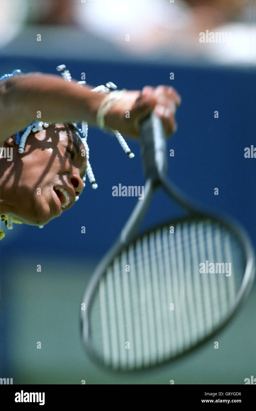 Tennis - Open d'Australie Ford - Vénus Williams / Amelie Mauresmo - Melbourne Banque D'Images