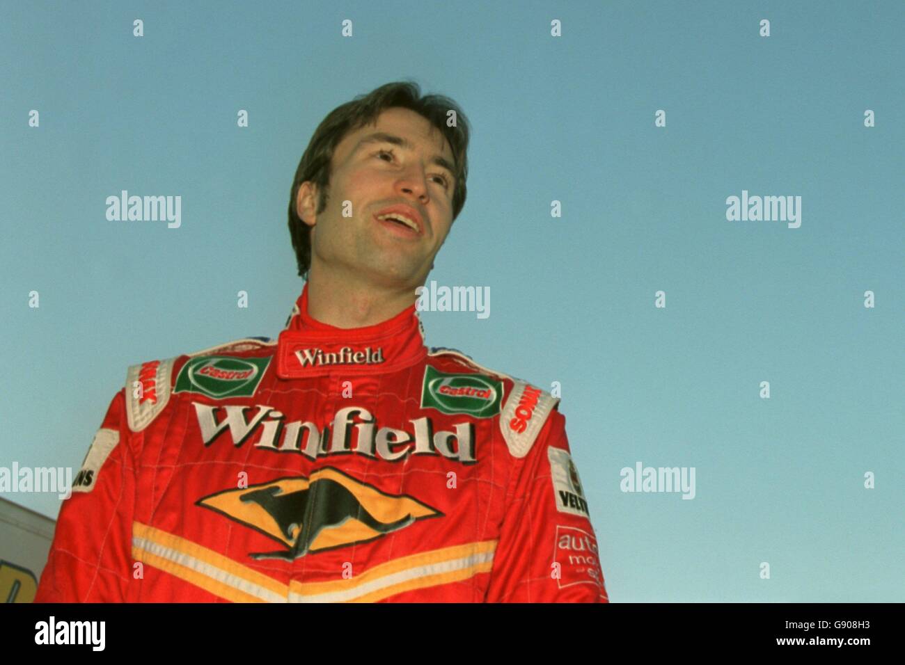 Formula One Motor Racing - Testing - circuit de Catalanya, Barcelone, Espagne. Heinz Harald Frentzen Banque D'Images