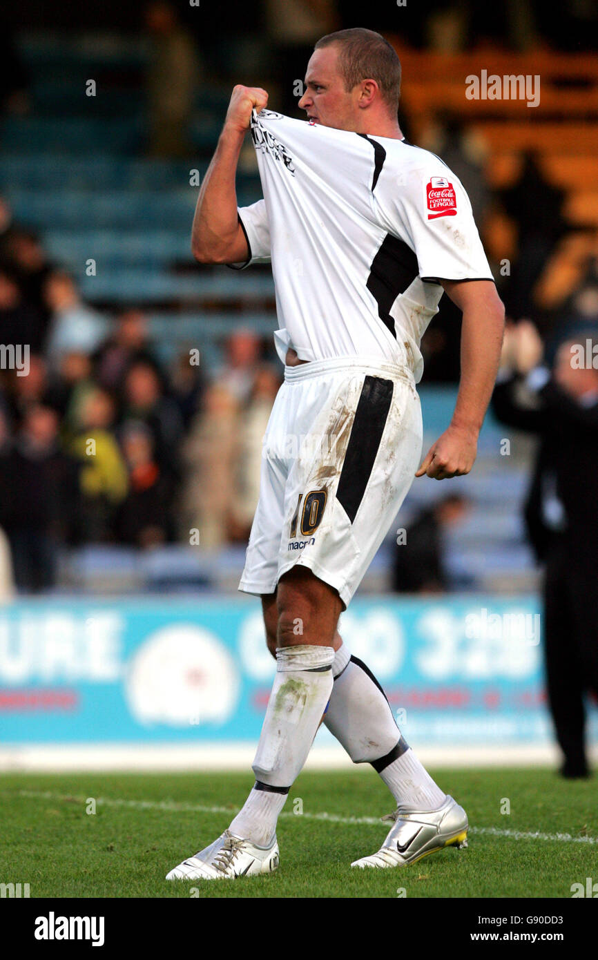 Soccer - Coca-Cola Football League One - Southend United v Swansea City - Roots Hall Banque D'Images