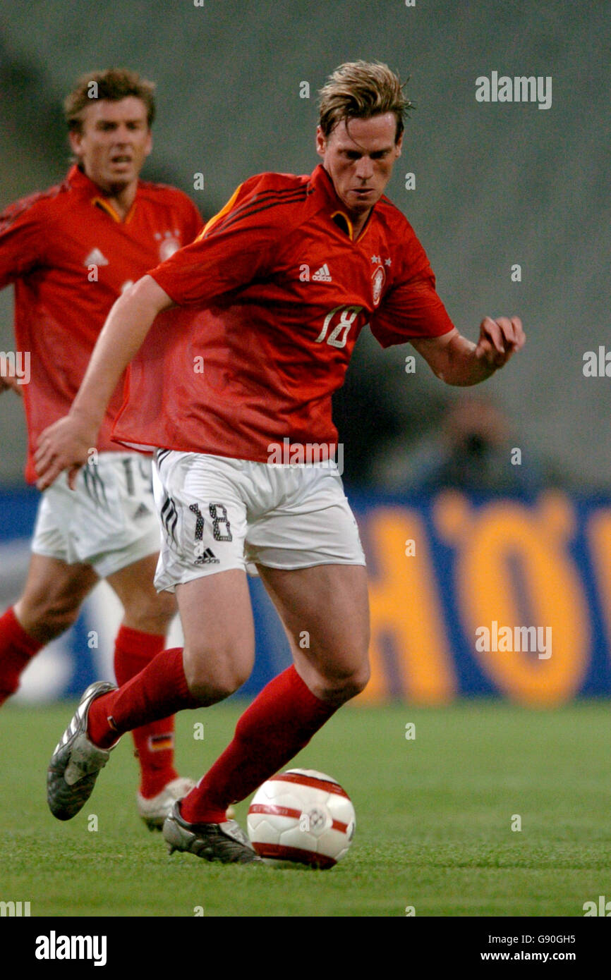 Football - International friendly - Turquie / Allemagne - Ataturk Stadium. Tim Borowski, Allemagne Banque D'Images