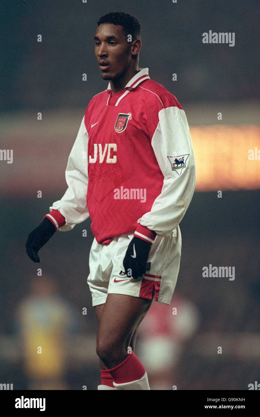 Soccer - demi-finale de la coupe Coca Cola première jambe - Arsenal / Chelsea. Nicolas Anelka, Arsenal Banque D'Images