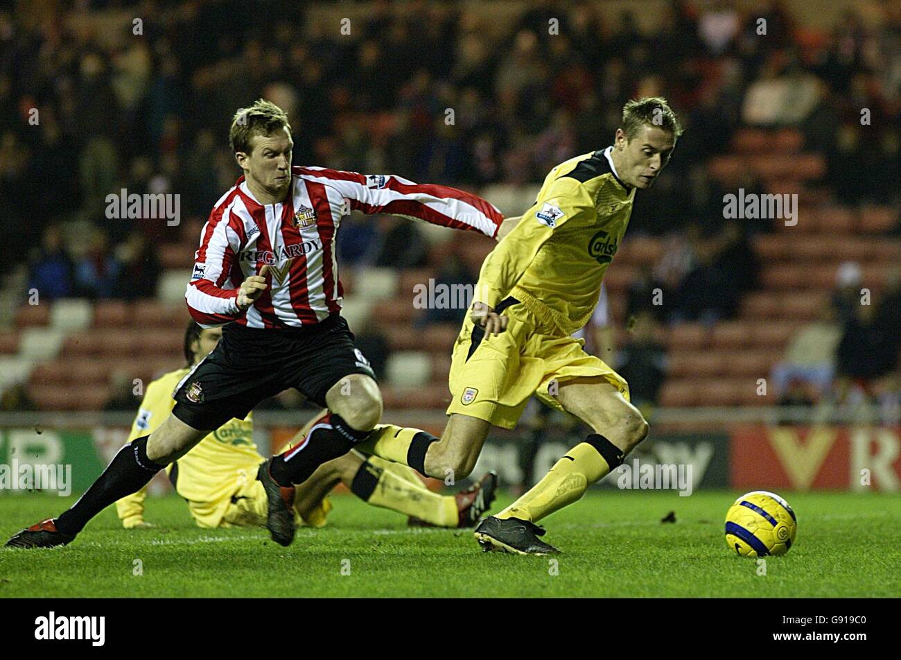 Soccer - FA Barclays Premiership v Sunderland - Liverpool - Stade de la lumière Banque D'Images Soccer - FA Barclays Premiership v Sunderland - Liverpool - Stade de la lumière Banque D'Images