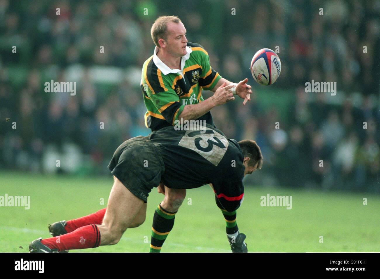 Rugby Union - coupe amère du Tetley Semi Final - Northampton v Saracens Banque D'Images