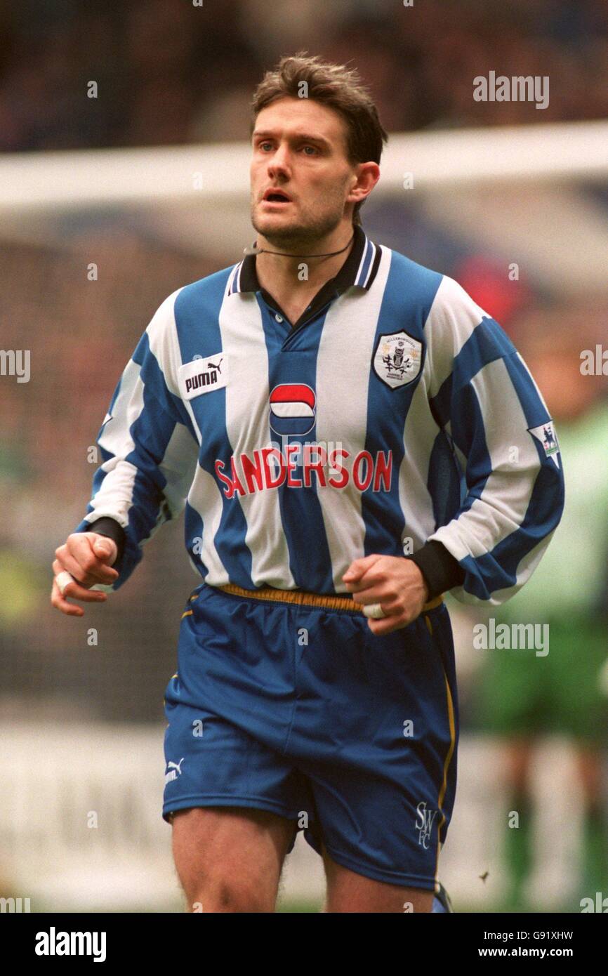 Soccer - FA Carling Premiership - Bolton Wanderers / Sheffield mercredi. Andy Hinchcliffe, Sheffield mercredi Banque D'Images