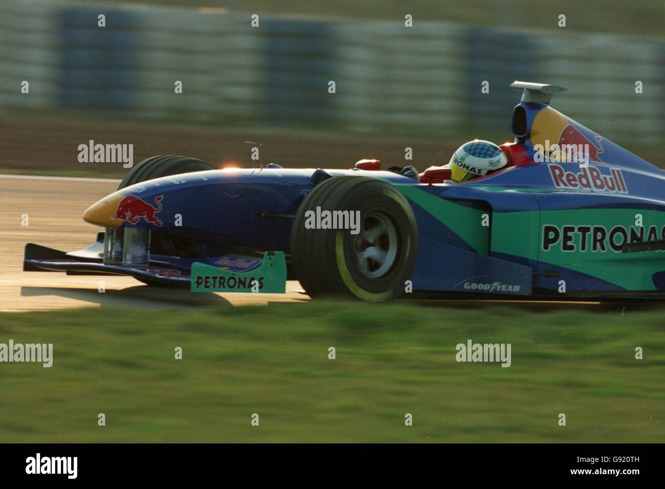 Formula One Motor Racing - Testing - circuit de Catalanya - Barcelone, Espagne. Jean Alesi Banque D'Images