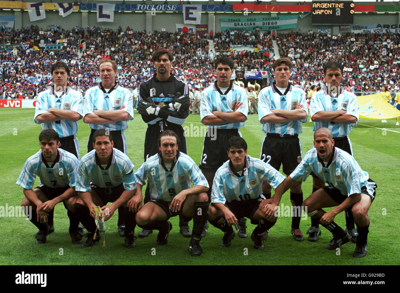 Argentine 1-2 Pays-Bas - 04 juillet 1998 / Coupe du Monde