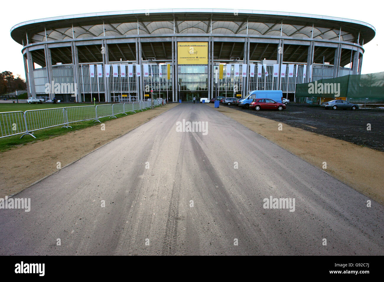 Football - Coupe du Monde FIFA 2006 - stades Commerzbank-Arena - Frankfurt Banque D'Images