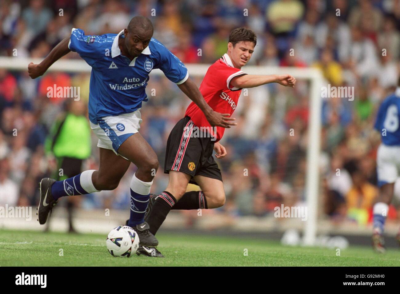 Football - Friendly - Birmingham City v Manchester United Banque D'Images