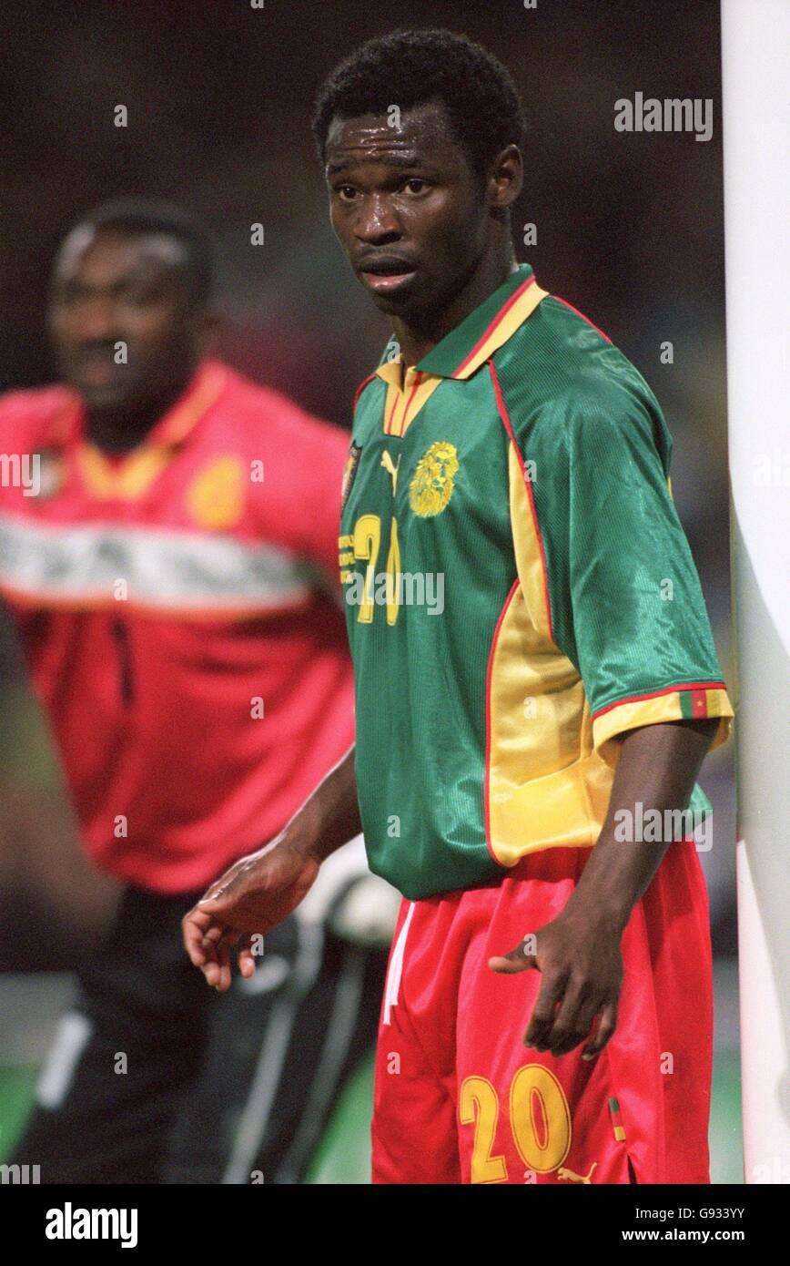 Football - Coupe du Monde France 98 - Groupe B - Cameroun / Autriche Banque D'Images