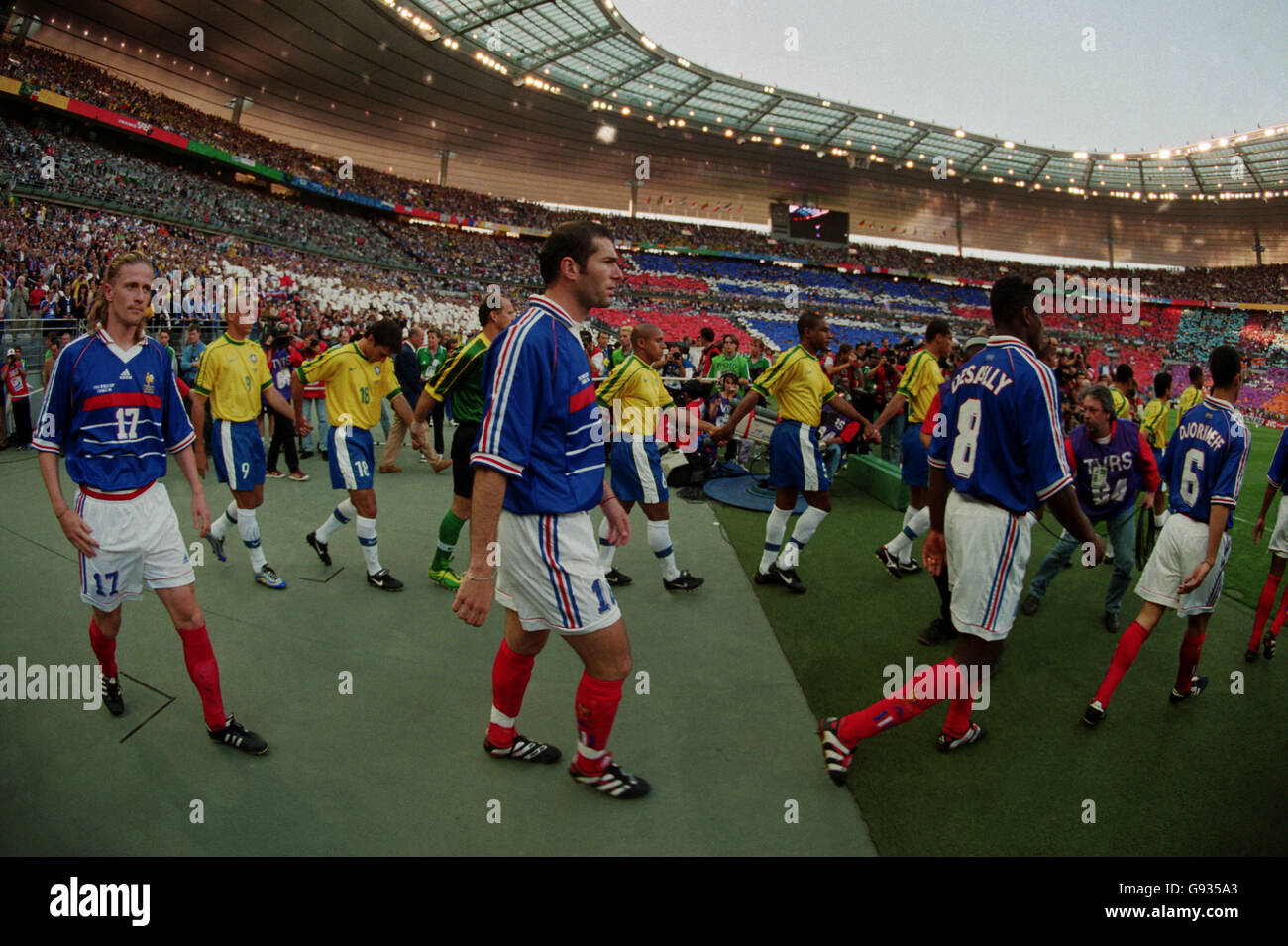 Brillant Universel 1 franc Coupe du Monde de Football 1998 1997 Paris F