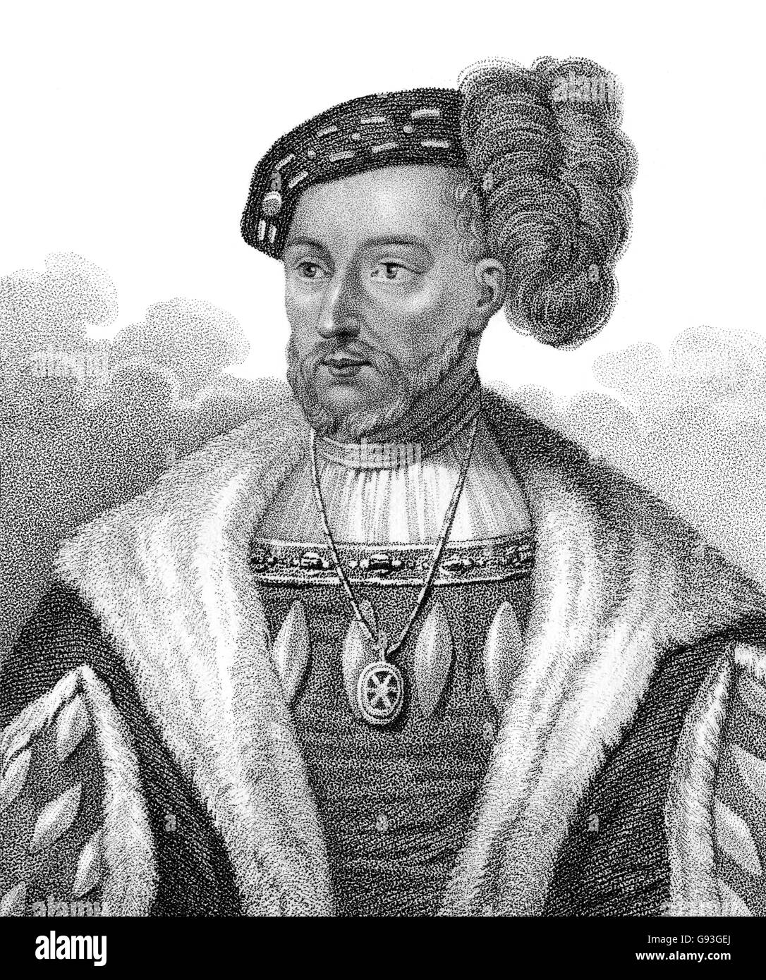 Jacques V, Roi d'Écosse, 1512-1542 Banque D'Images