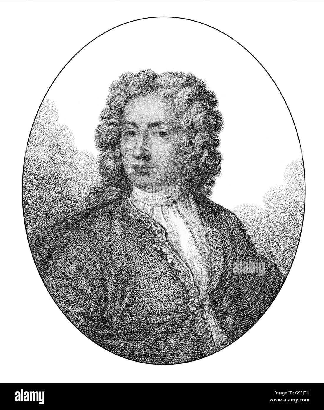 Charles Hamilton, Seigneur Binning, 1697-1732, un noble écossais, homme politique et poète Banque D'Images