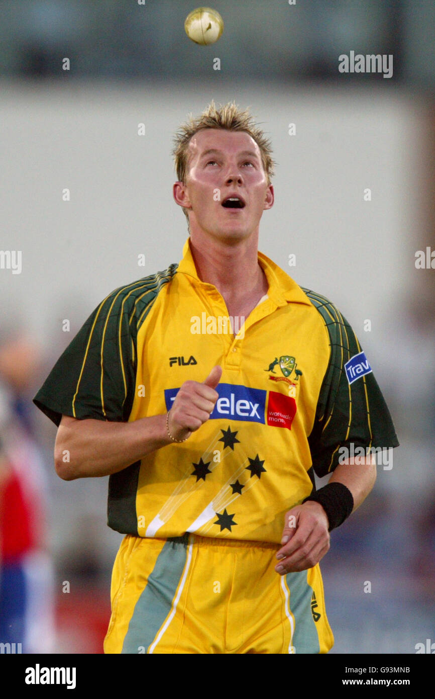 Cricket - la NatWest Series triangulaire International - Angleterre v Australie - Riverside Banque D'Images