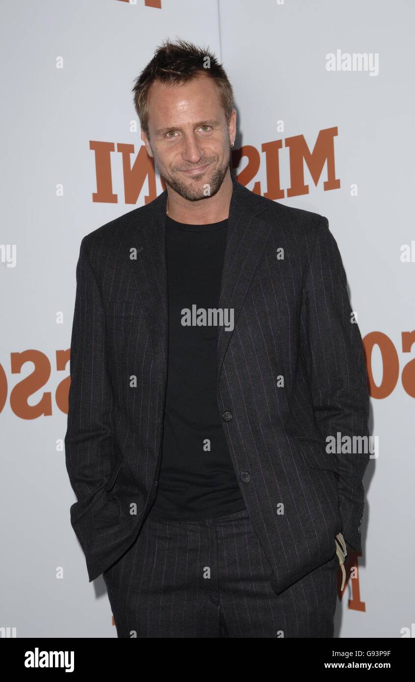 Jeremy Sheffield arrive à la fragrance Missoni fête de lancement, à l'Ambassade Italienne, Grosvenor Square, dans le centre de Londres, le lundi 23 janvier 2006. ASSOCIATION DE PRESSE Photo. Crédit photo doit se lire : Yui Mok/PA Banque D'Images