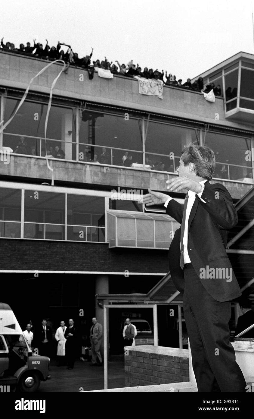 David McCallum - London Airport Banque D'Images