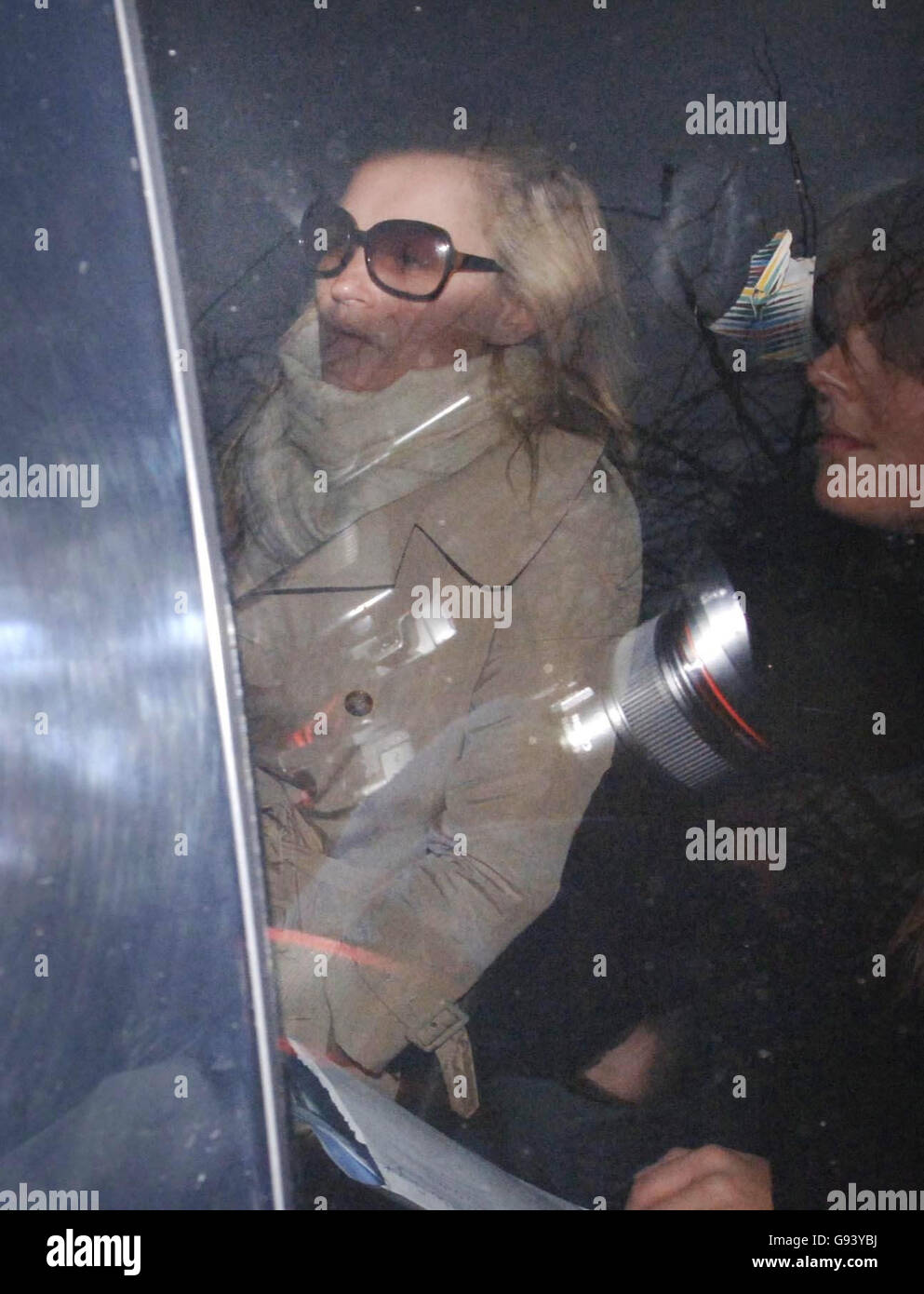 SHOWBIZ Moss Banque D'Images