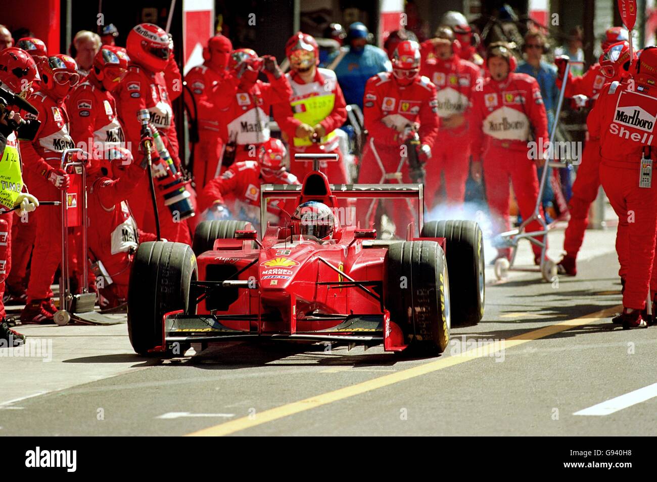 Course de Formule 1 - Grand Prix d'Italie Banque D'Images