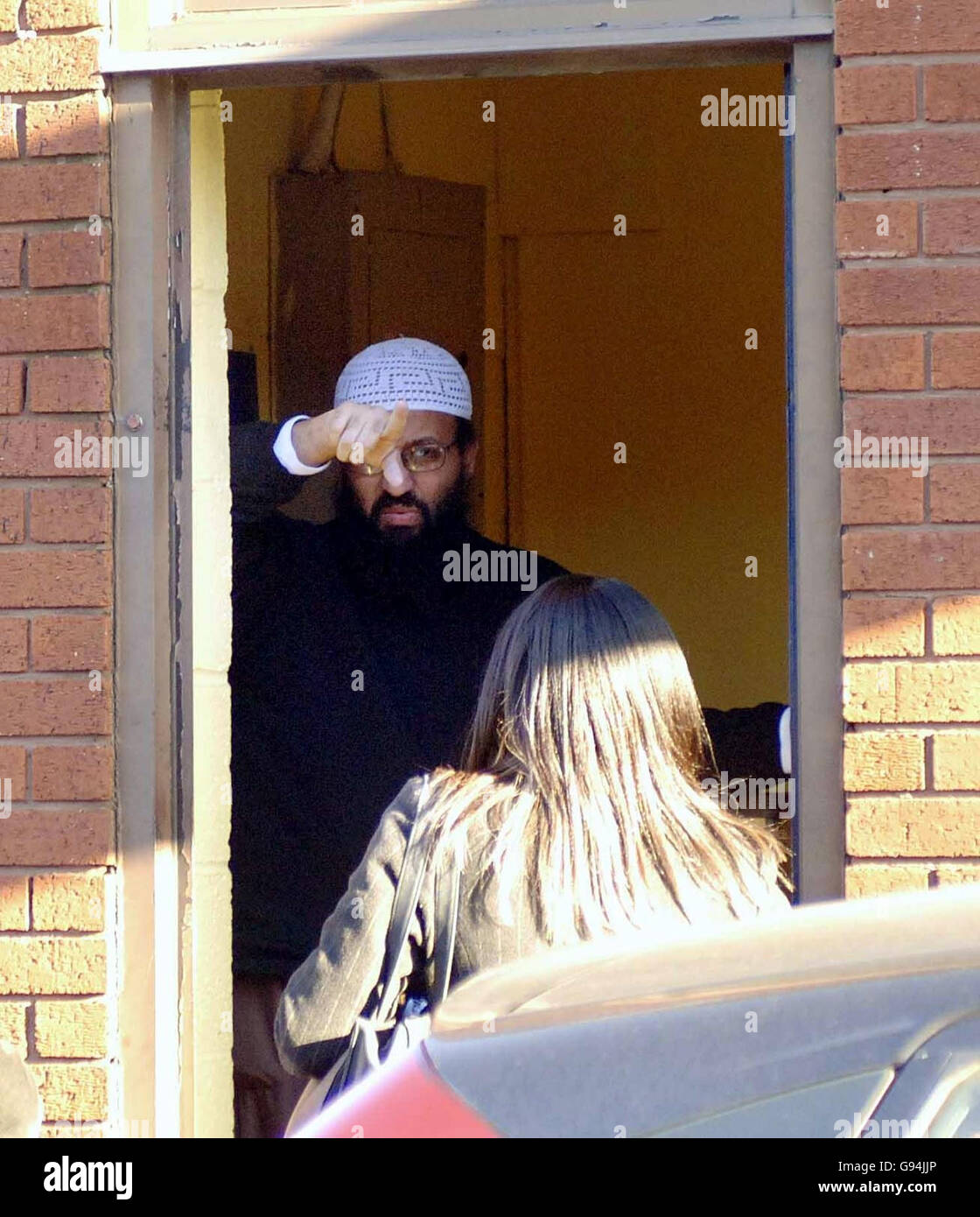 Terreur CRIME Banque D'Images