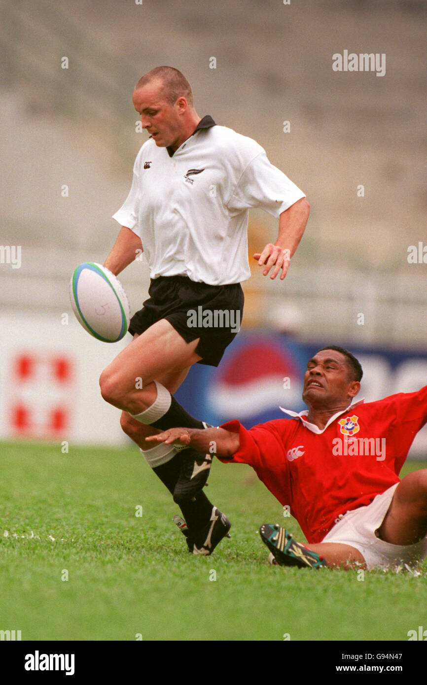 Rugby à 7 - 16e Jeux du Commonwealth - Kuala Lumpur, Malaisie - Piscine G - Nouvelle Zélande / Tonga Banque D'Images