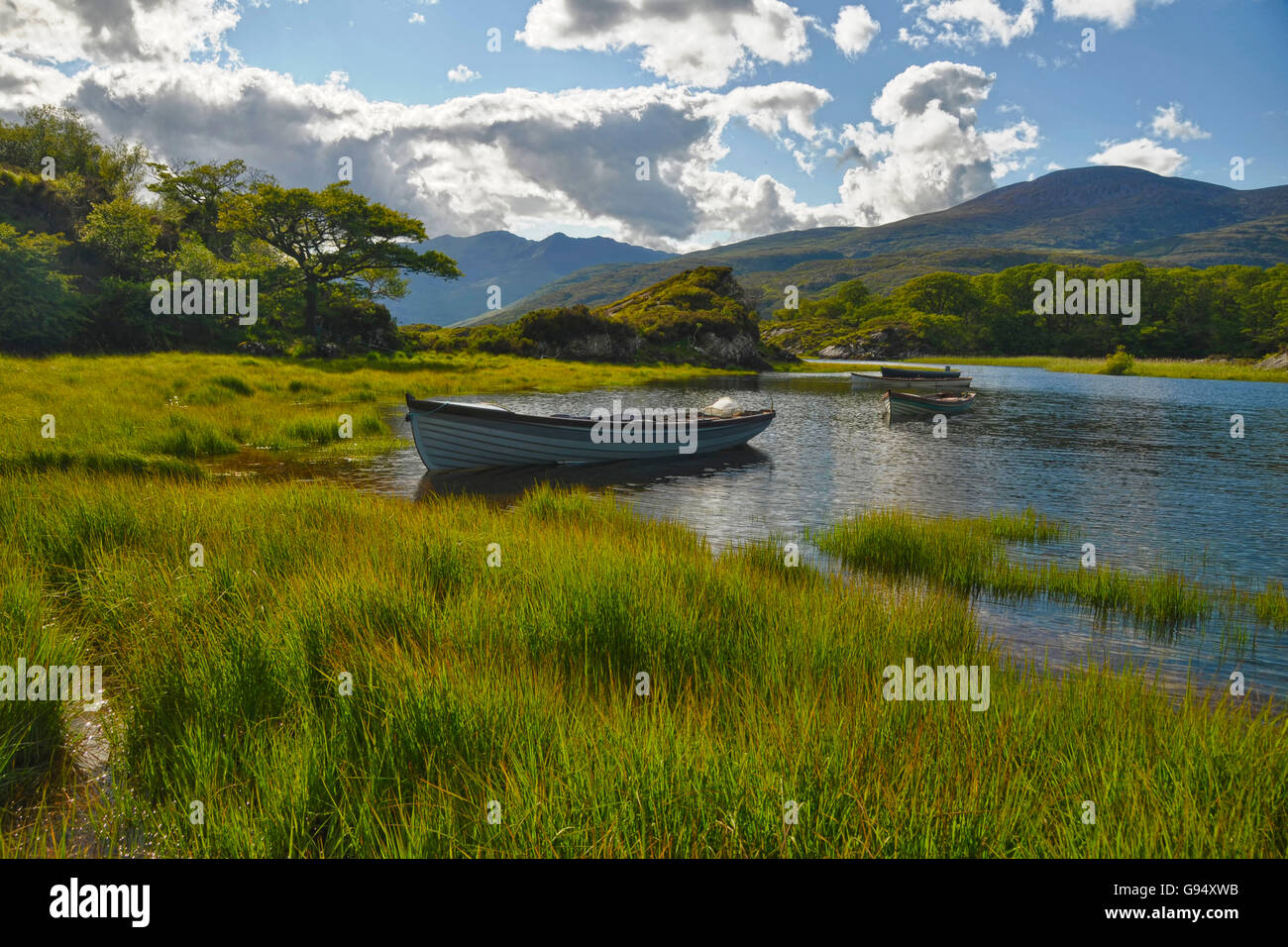 Le lac Supérieur, les lacs de Killarney, le Parc National de Killarney, Killarney, comté de Kerry, Irlande Banque D'Images