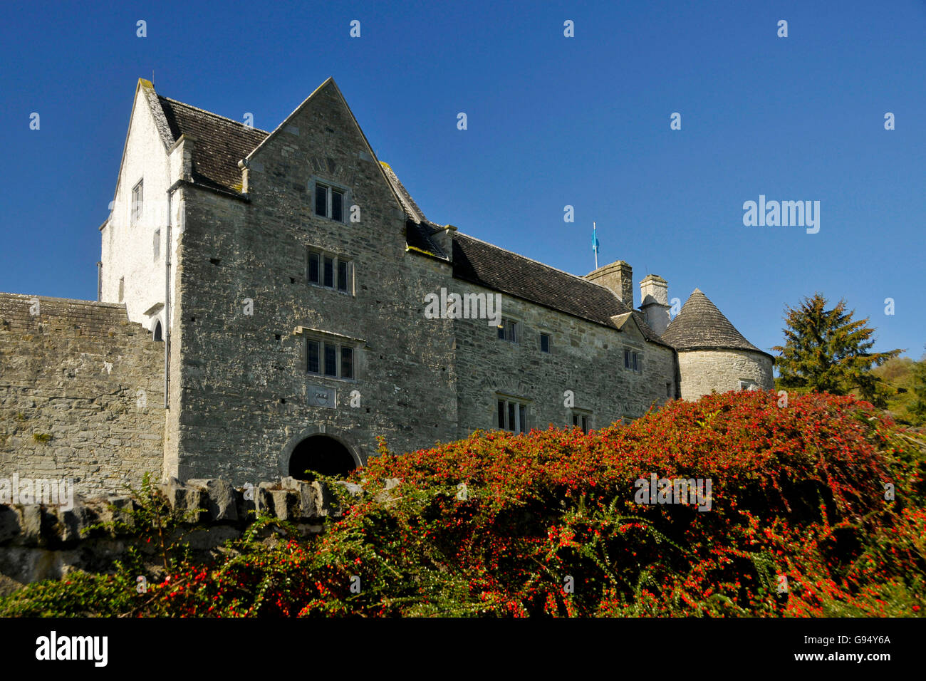 Parke's Castle, Lough Gill, Fivemile Bourne, Dromahair, County Leitrim, Ireland / Château de Leitrim Banque D'Images