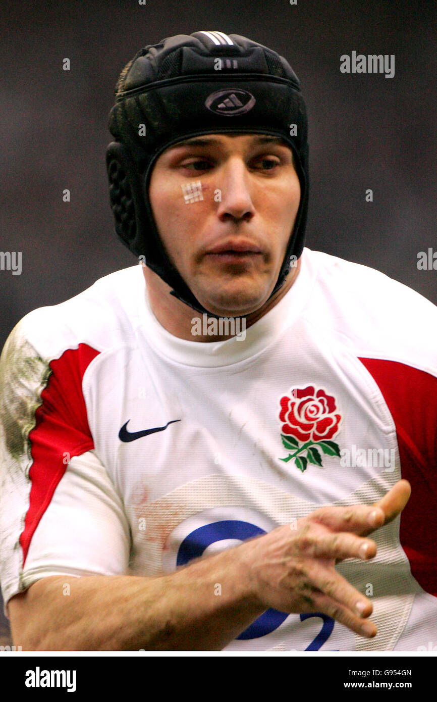 Rugby Union - RBS 6 Nations Championship 2006 - Angleterre / pays de Galles - Twickenham. Ben Cohen, Angleterre Banque D'Images