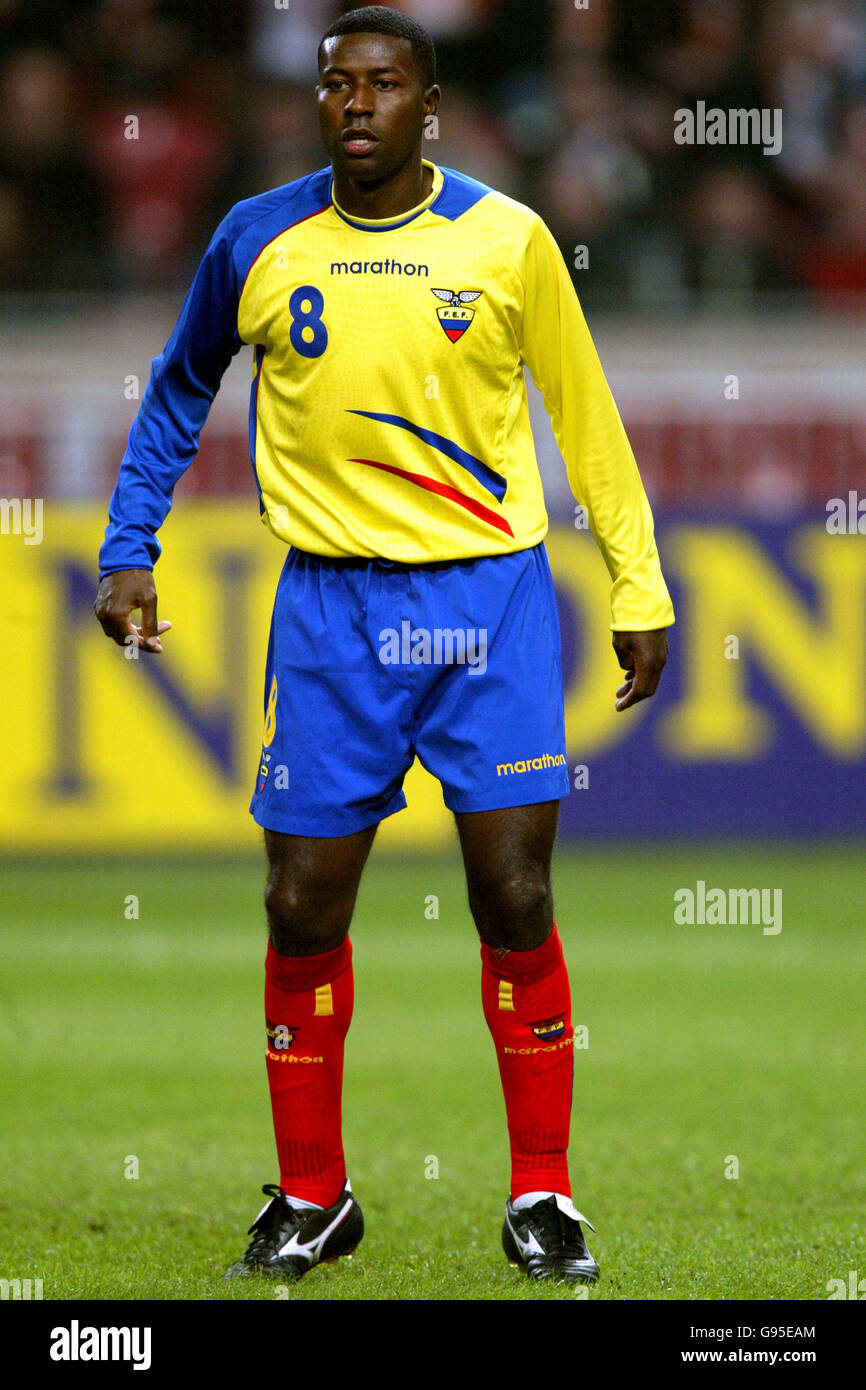 Football - International friendly - Hollande v Equateur - Amsterdam Arena. Edison Mendez, Équateur Banque D'Images