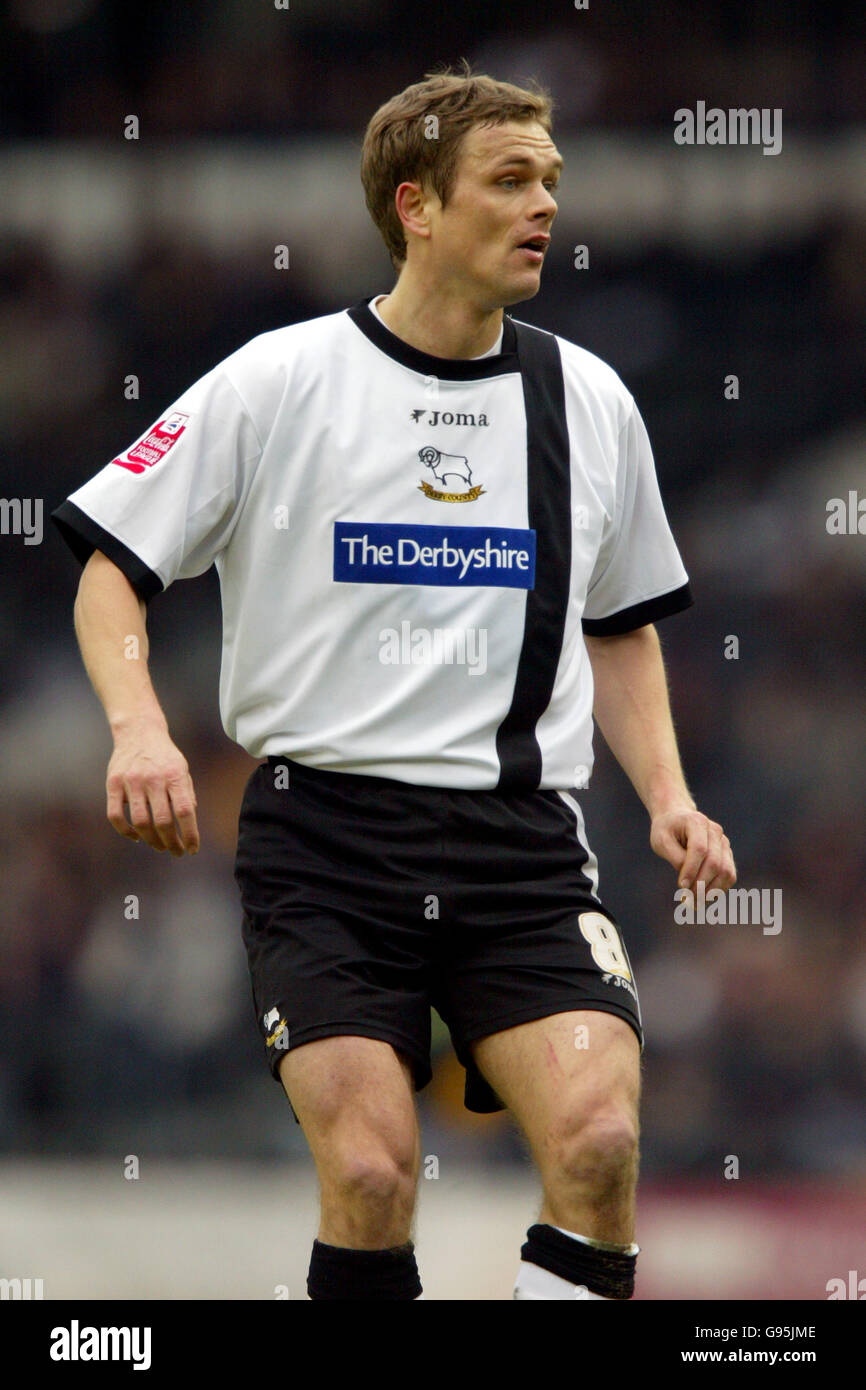 Soccer - Coca-Cola Football League Championship - Derby County v Leeds United - Pride Park Banque D'Images