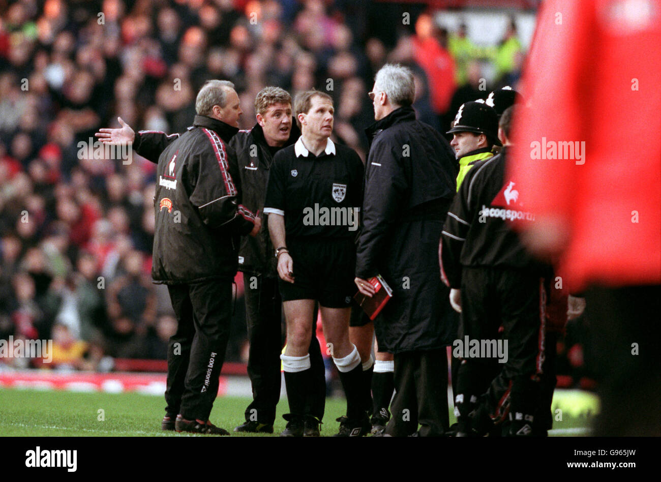 Football - Coupe de AXA - 5e tour - Arsenal v Sheffield United Banque D'Images