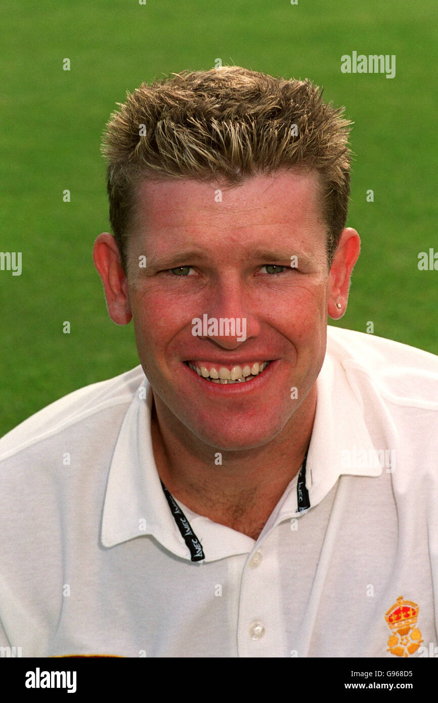 Cricket - Derbyshire CCC Photocall.Vince Clarke, Derbyshire Banque D'Images