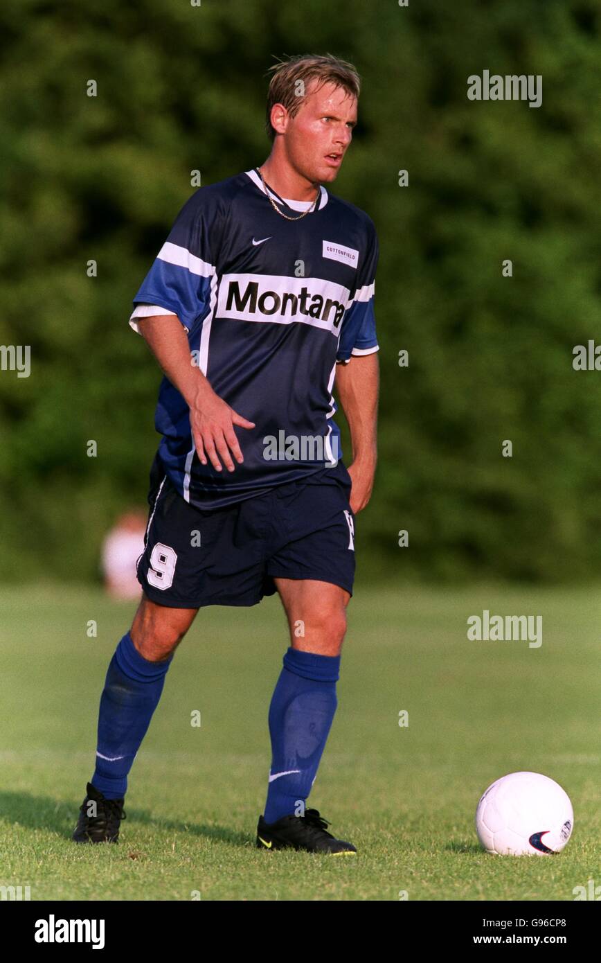 Football - amical - AB / Hibernian.Brian Steen-Nielsen, AB Banque D'Images